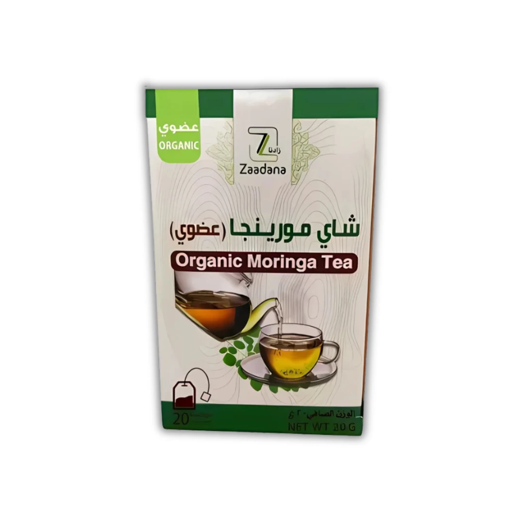 شاي مورينجا عضوي 20 جم من زادنا