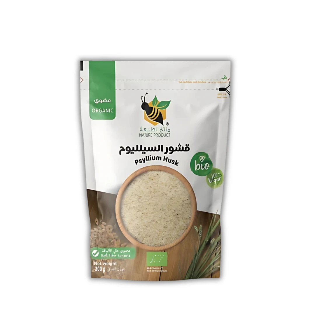 قشور السيلليوم العضوية من منتج الطبيعي