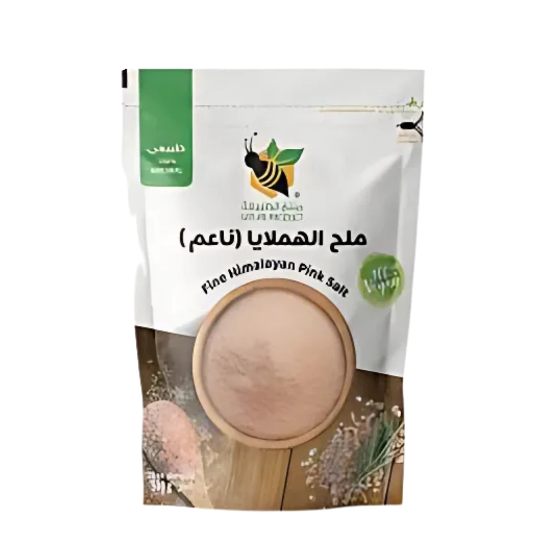 ملح الهملايا ناعم 500 جرام من منتج الطبيعي
