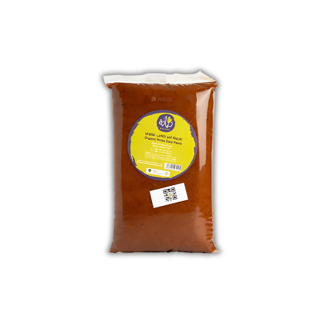 عجينة تمر خلاص عضوي 1 كيلو جرام - مزرعة الريانة